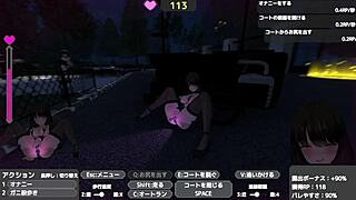 i'm exposing under this coat without getting caught