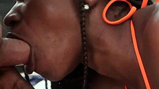 Rainy day quickie in Zanzibar with tight pussy riding indoors