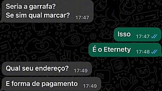 hey, entregador got paid with my wet pussy!