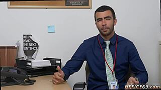 Gay redhead twink bangs hard in wild romp swing session