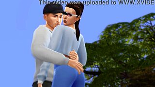 Bold Teen Blowjob in SimXStory Episode 3