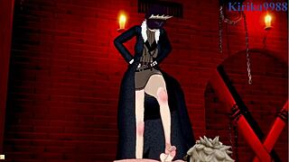 Mimosa Vermillion and Vanica Zogratis FUCK Asta HARD in Black Clover Hentai