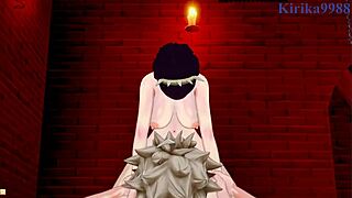 Mimosa Vermillion and Vanica Zogratis FUCK Asta HARD in Black Clover Hentai