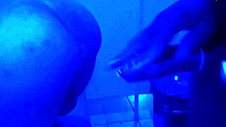 soldado, you're giving it so good to the old negao in this sauna