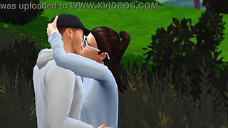 Bold Teen Blowjob in SimXStory Episode 3