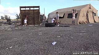 Teen boy tries first blowjob in free gay vid