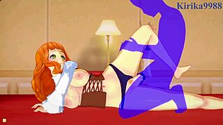 Mimosa Vermillion and Vanica Zogratis FUCK Asta HARD in Black Clover Hentai