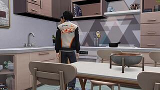 3d anime hentai not sister fucks monster cock