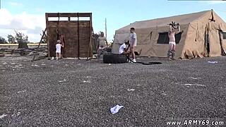 Teen boy tries first blowjob in free gay vid