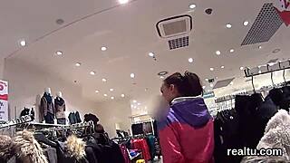 Stellar Czech Teenie Seduced In Supermarket And Pounded Hard In POV