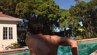 Buff Black Stud Gets Blowjob and Pounds Tight Ass Deep