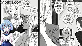 Girls Night Out in Futanari Anime Adventure