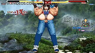 Brian battles Ryougi Shiki