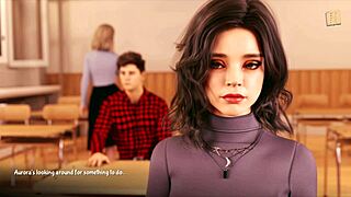 Aoa academy 39 features erotic anime scenes in hentai style