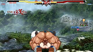 Brian battles Ryougi Shiki