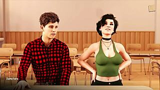 Aoa academy 39 features erotic anime scenes in hentai style