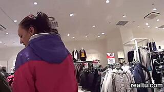 Stellar Czech Teenie Seduced In Supermarket And Pounded Hard In POV