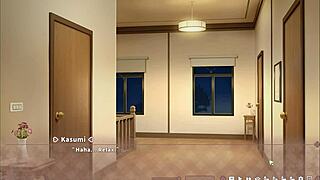 Summer Clover Harem Hentai Game Ep 8 Catches Half Naked With Huge Boner