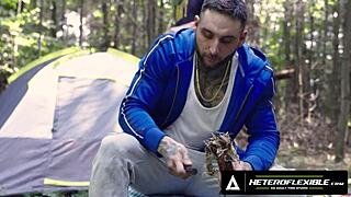 Hey, why not try anal on this camping trip, Skyy and Tony?