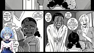 Girls Night Out in Futanari Anime Adventure