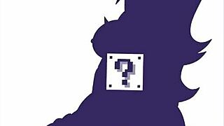 i can't stop watching princess rosalina in this hentai music video