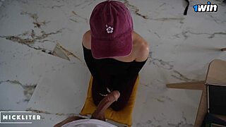 the pizza girl ate my pizza and wanted to run away i made her suck