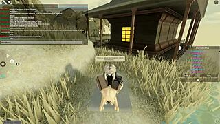 Roblox porn with T rk e and ass shaking action