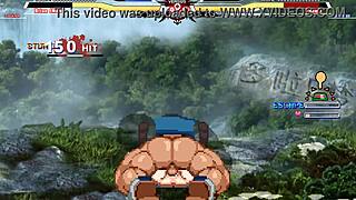 Brian battles Ryougi Shiki