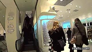 Stellar Czech Teenie Seduced In Supermarket And Pounded Hard In POV