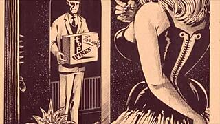 vintage erotic drawings bring back steamy retro vibes in classic cartoon style. anyone else into this old-school charm?