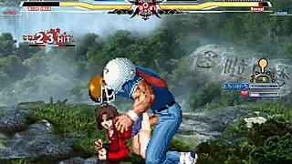 Brian battles Ryougi Shiki