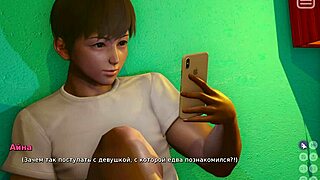 Wanna see this redhead Asian milf in public 3D action?