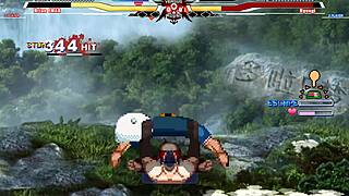 Brian battles Ryougi Shiki