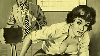 vintage erotic drawings bring back steamy retro vibes in classic cartoon style. anyone else into this old-school charm?