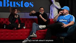 sara blonde fucks huge cock fan while husband watches