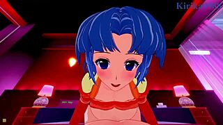 Excellen browning and kusuha mizuha in intense sex scene from super robot wars hentai