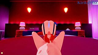 Excellen browning and kusuha mizuha in intense sex scene from super robot wars hentai