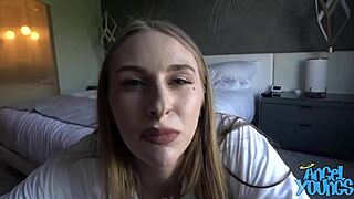 angel youngs scores a huge cock from hotel worker