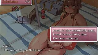 Sana V1.5 NTR Game Part 3: Lactating Tits On Beach