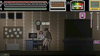 MAN HAVING SEX WITH PRETTY LADY IN LUSTFUL SPIRIT HUNT RYONA HENTAI GAME.