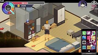 Hentai game NTRaholic shows Alice whoring out while wife gets pounded before husband in part 5.