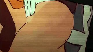 just saw kim possible and shego futa action, total cartoon hentai vibe!