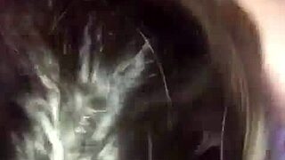 amazing goddess performs deepthroat blowjob with spitting and cum swallow