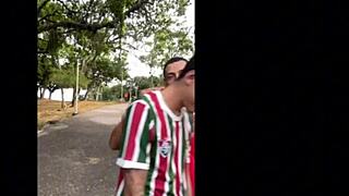 sexo com o macho depois do futebol