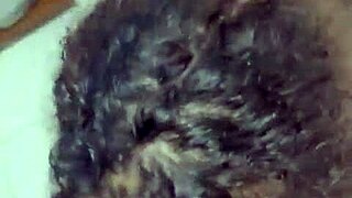 Anime hentai scene featuring the servant's vagina