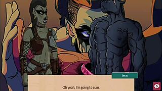 Get snu snu by the busty orc in queen's brothel p9 😏