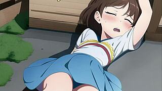 Hentai visual journey with hoes in skirts