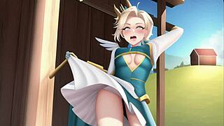 Hentai visual journey with hoes in skirts