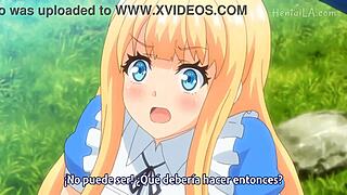 I-I just can't stop watching this hentai cartoon, it's so intense