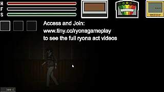 MAN HAVING SEX WITH PRETTY LADY IN LUSTFUL SPIRIT HUNT RYONA HENTAI GAME.